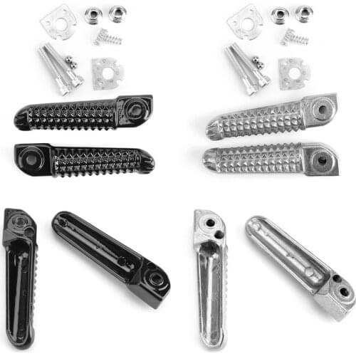 Topteng Motorcycle Rear Foot Peg Footrest For Yamaha YZF R1 1998-2014 R6 1999-2014 R6S 2003-2008 2004 Motorbike Pegs Parts