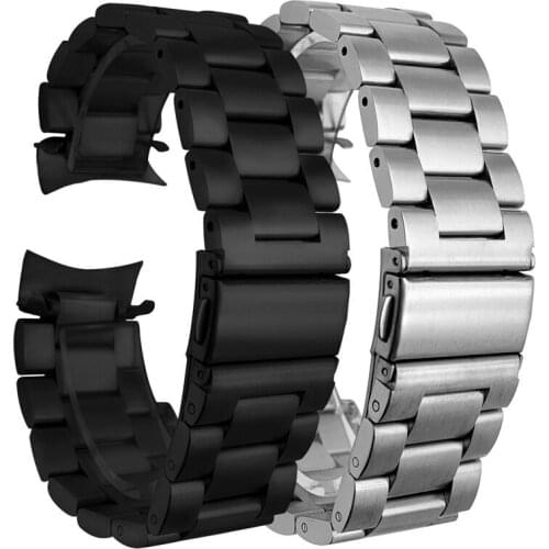 Stainless Steel Watchband for Samsung Galaxy Watch 46mm SM-R800 Gear S3 Replacement Band Wrist Strap Wristband + Tools