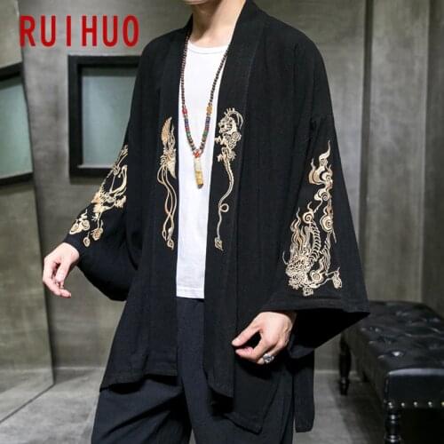 RUIHUO Men's Windbreakers