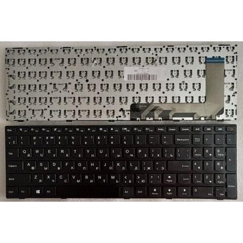 Russian laptop keyboard for LENOVO 110-15 110-15AST 110-15IAP 110-15IKB 110-15ISK V155220EK1 RU black