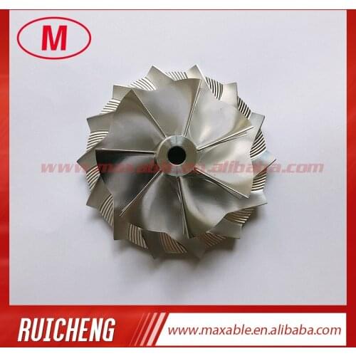 S200-EFR 1283-123-2007 62.60/84.48mm 7+7 blades high performance turbo billet/milling/aluminum 2618 compressor wheel for 179258