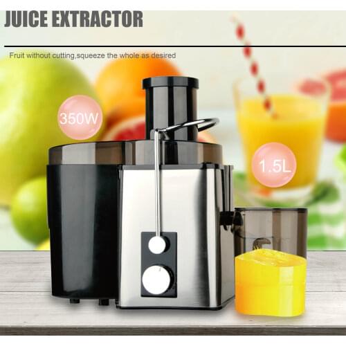 HAEGER 1.5L Juicer Extractor Blender 350W large caliber juicer for Fruit Lemon Squeezer separator residue raw juice maker