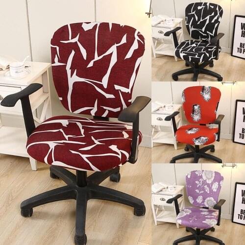 Universal Office Chair Covers Spandex Dustproof Seat Covering For Computer Chair Elastic Seat Case Chair Cover Armchair Cover