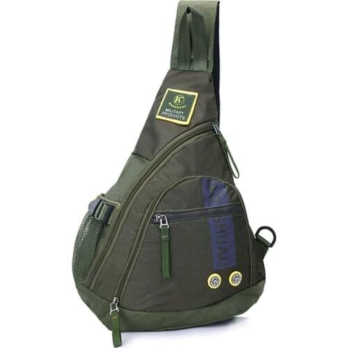 High Quality Waterproof Nylon Men Single Shoulder Cross Body Bag Military Travel Sling Rucksack Chest Back Pack Messenger Bags