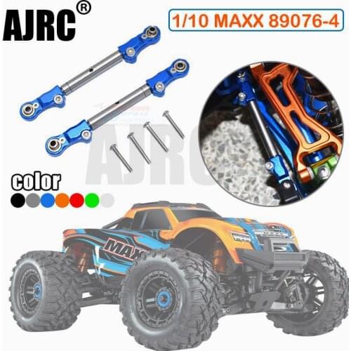 Traxxas 1/10 MAXX MONSTER TRUCK-Clockwise / counterclockwise adjustable stainless steel front steering lever Replace #8948