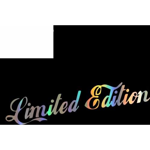 17*5cm LIMITED EDITION Car Stickers and Decals Car Styling Motorcycle Decor Door Body Window Vinyl Auto accessories