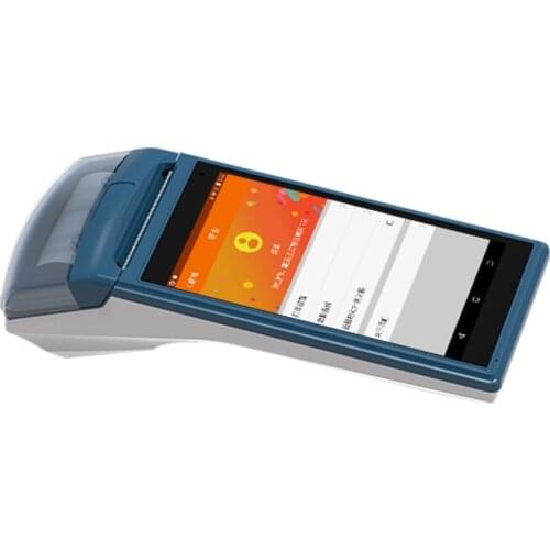 5.5inch 3G Wifi Barcode Scanner POS Machine with 58mm Thermal Printer