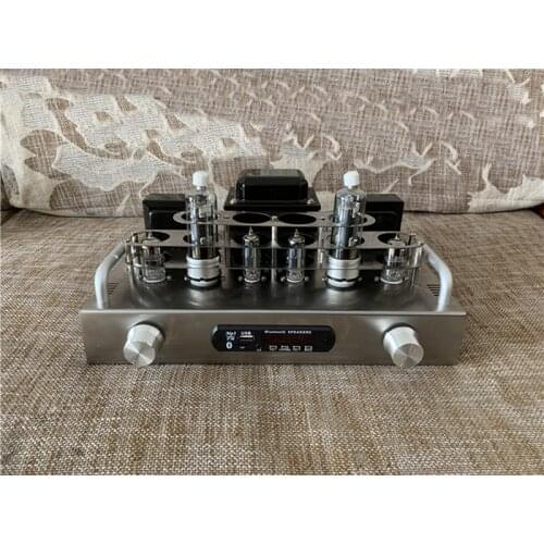 6N2 6P13P 6Z4 Spartan P1 luxury high-end tube power amplifier DIY kit, 5.0 Bluetooth, the sound is very good