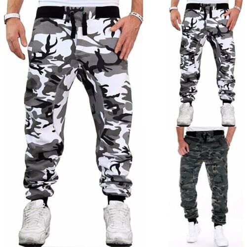 Camouflage Military Jogger Pants Men 2021 Pure Cotton Mens Spring Autumn Pencil Harem Pant Men Comfortable Trousers Camo Joggers