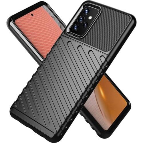 For Case Samsung Galaxy A72 Cover For Samsung A72 Coque Shockproof Phone Back Bumper Soft TPU Cover for Samsung A72 A 72 Fundas