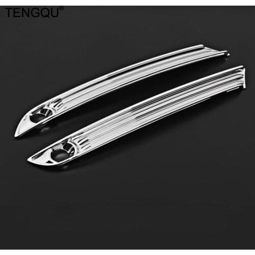 For Mazda CX-8 2018 2019 2PCS Car Front Fog Light Lamp Cover Trim ABS Chrome Car Styling Auto Accessories