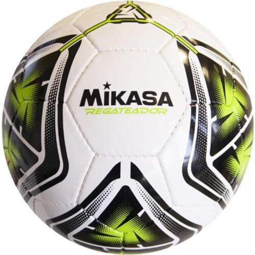 White Green Soccer Ball Regateador5-g