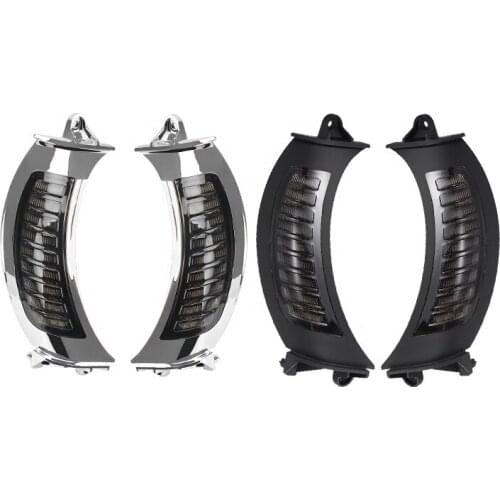 ASEND New arrival led front turn signal light for HD Road Glide 2015+ with white amr light