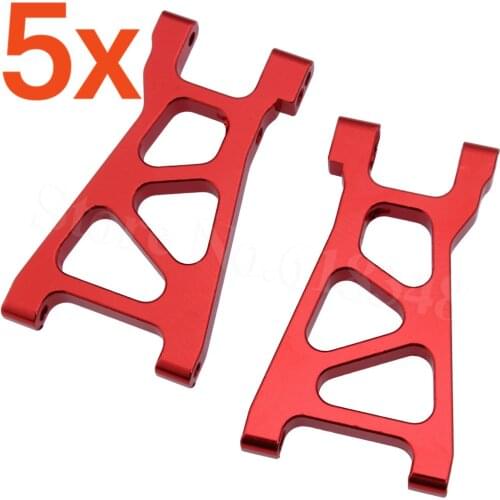 OEM 5Pairs/lot Electric Himoto E18XBL 1/18 Spino Buggy Aluminum Lower Suspension Arm M606 RC Car Upgrade Parts Metal Wholesale