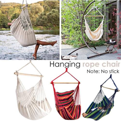 1-2 Person Portable Outdoor Travel Camping Hammock Net Home Bedroom Swing Bed Lazy Chair Hanging Bed Hunting Sleeping Swing
