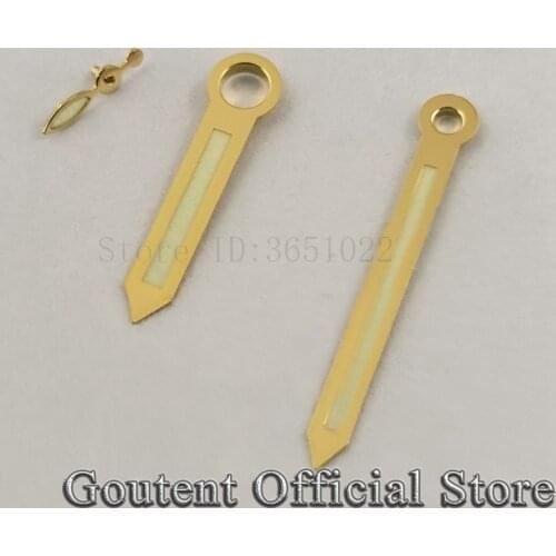 Rose Gold Parnis Watch Hands Kit For ETA 6497/6498 Seagull ST36 Movement