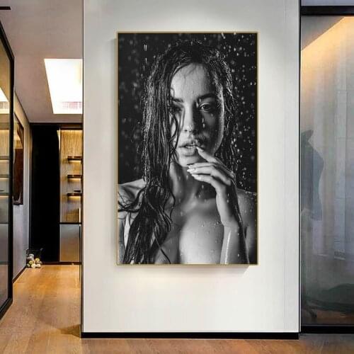 Modern Sexy Nude Women Figure Canvas Painting on The Wall Posters Prints Cuadros Wall Art Pictures Bedroom Living Room Decoratio