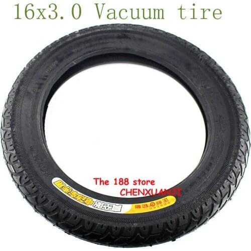High quality explosion-proofGOOD quality 16 x 3.0 inch electric vehicle vacuum tire Thickening and stab-proof outer tire