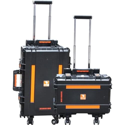 LAOA Waterproof Toolbox Instrument Safety Box Portable Electrician Suitcase Trolley Shockproof Storage Box Vehicle Maintenance