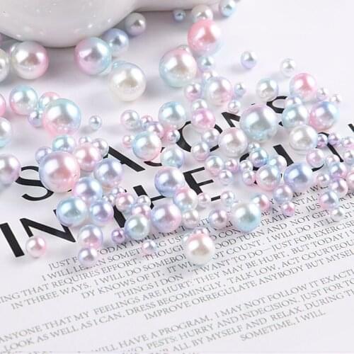 3-8mm mermaid fantasy pearl drop mold crystal glue UV glue slim DIY nail pearl accessories nail accessories accessories