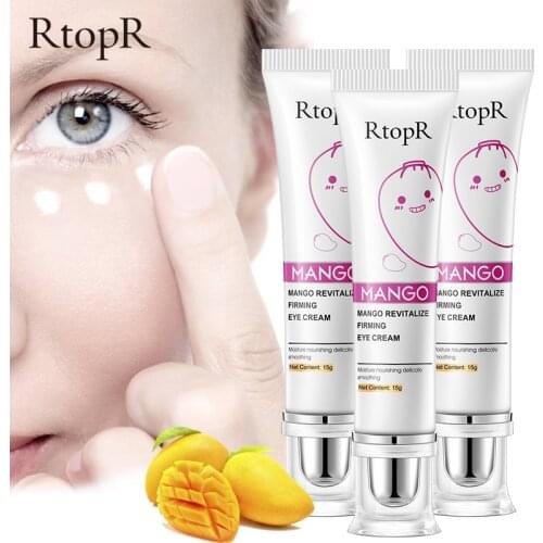 3Pcs Mango Eyes Cream Firming Moisturizing Cream Remove Puffiness Dark Circles And Eye Bags Eye Skin Care Eye Gel