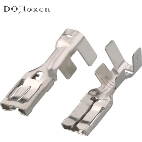 5Pc/10/20/50 Pcs 8 MM Car Water Tank Electronic Fan Plug-In Cold-Pressed Connector High Current Female Wiring Terminal DJ628A-8D