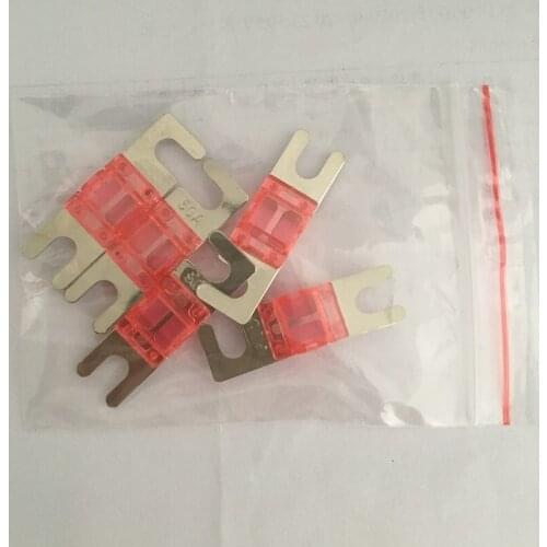 5pcs/lot Nickel Plated 50A AFS Fuse MINI ANL Fuse Bolt-on Fusible Link Car Fuse