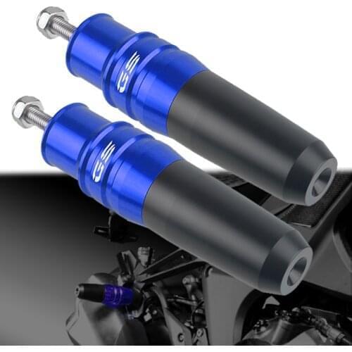 For BMW F650GS F650 GS Motorcycle CNC Accessories Aluminum Exhaust Slider Crash Pads Protector F700GS F800GS AdventuRe F 850 GS