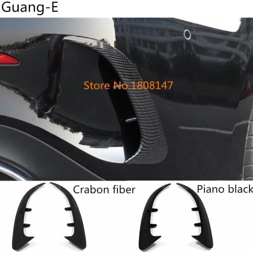 For Mercedes Benz A Class W177 A180 A200 A250 2019 2020 Car cover trim back tail rear fog light lamp frame parts 2pcs