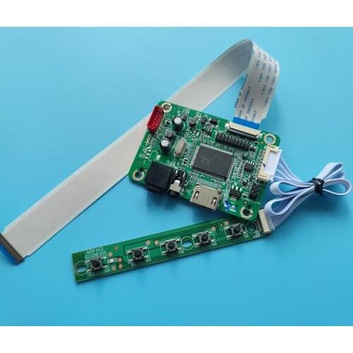 For NT156WHM-N42/NT156WHM 1366X768 EDP mini kit DIY Audio driver panel cable 15.6" LCD HDMI LED controller board display monitor