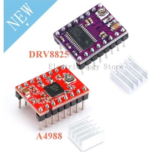 A4988 DRV8825 Stepper Motor Driver Heatsink Heat sink 3D Printer Parts SKR V1.3 1.4 GTR V1.0 RAMPS 1.6 MKS GEN V1.4 Board