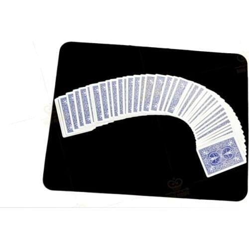 Poker Cards Mat Pad Magic Tricks Close Up Stage Magia Magician Menalism Illusion Gimmick Props Coin Mat Card Pad Accessaries