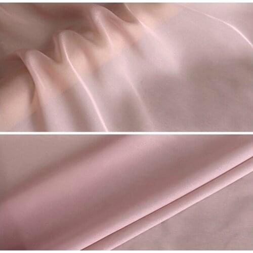 Fashion 100% pure Mulberry Silk chiffon thin transparent silk fabric wide silk scarf dress Sewing B23