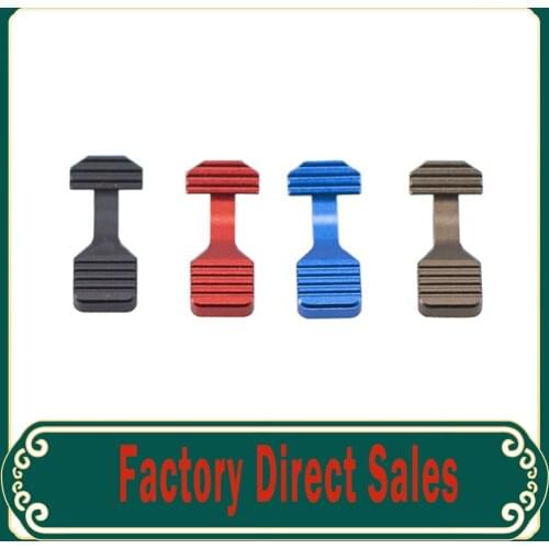 New High Quality CNC Aluminum Alloy Bolt Catch For M4 Series Airsoft AEG Gel Blaster Kublai Hunting Paintball Accessories