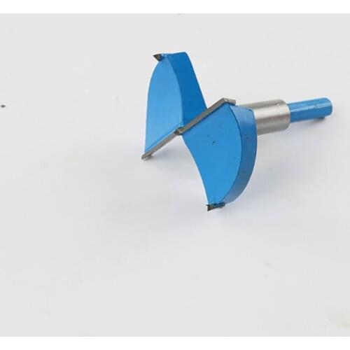 Woodworking Spray Paint Alloy Carbide Blue Hole Opener Flat Wing Drill Door Lock Cabinet Hinge Wood Plank Take Hole Accessories