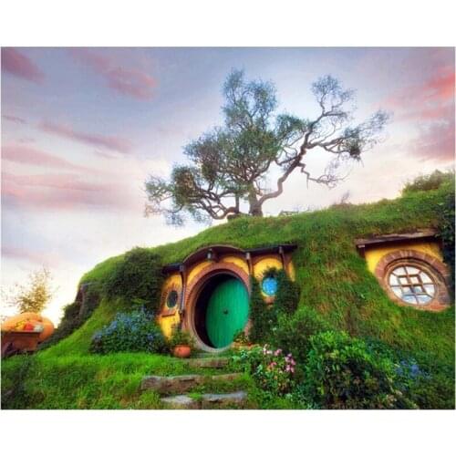 PDMDOG 5D Diamond Painting Holland Efteling park Treeman Full Square/ Diamond Embroidery wall Decoration Diamond Art Set