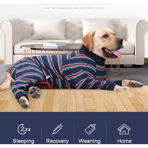 4-Legged Big Dog Pajamas XS Elasticity Pet Jumpsuit Winter Warm Dog Clothes For Medium Large Dogs Labrador Costume Doberman Coat