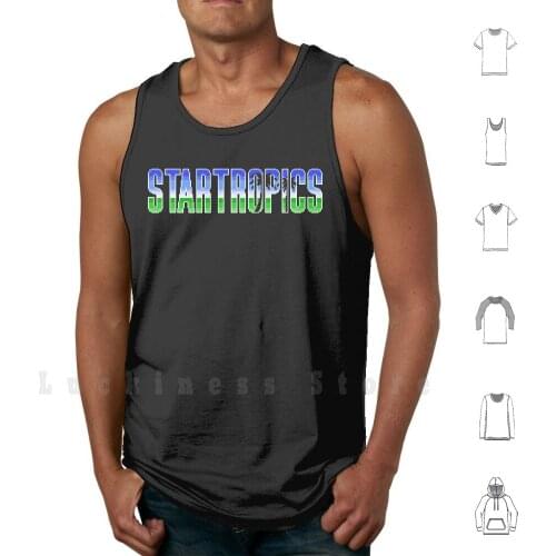 Startropics ( Nes Title Screen ) Tank Tops Vest 100% Cotton Startropics Star Tropics Nes Nintendo Zodas Revenge Kid