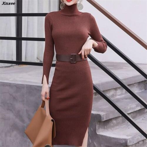 Модные трикотажные платья Xnxee China At AliExpress