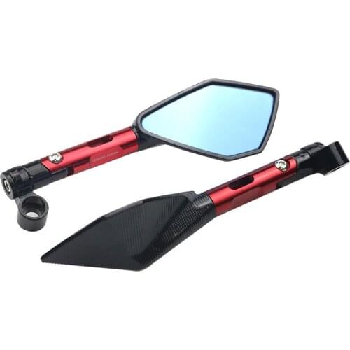 Bar End Rear Mirrors Motorcycle Accessories Motorbike Scooters Rearview Mirror Side View Mirrors Motoy for Cafe Racer