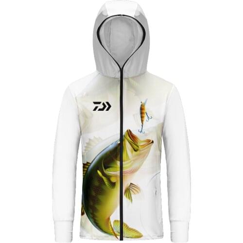 2020 New style Fishing Clothing Quick Dry Daiwa Clothing Anti-UV Fishing Vests DAIWA Jacket DAWA Fishing Clothes