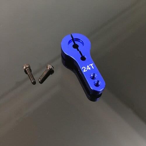 35mm 24T Teeth Tooth Steering Half Servo Arm Horn For 1/8 1/10 RC Car/Boato Old Hitec HSP HPI Wltoys Himoto Redcat TraxxasAxial