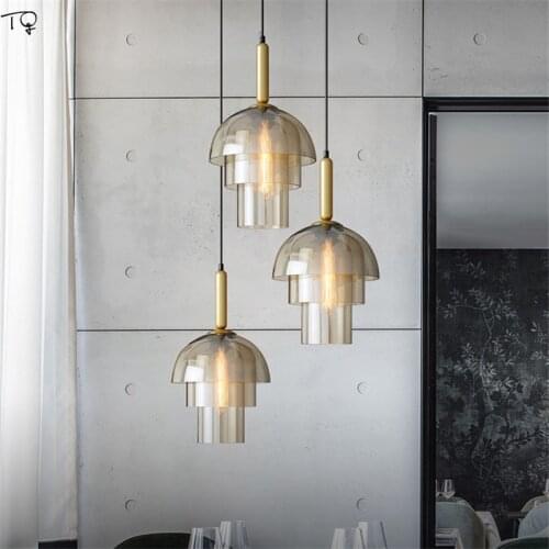 American Retro Luxury Aeolian Bell Pendant Light Iron Art Home Decor Individual Luminaire Corridor Aisle Bar Living Room Bedroom