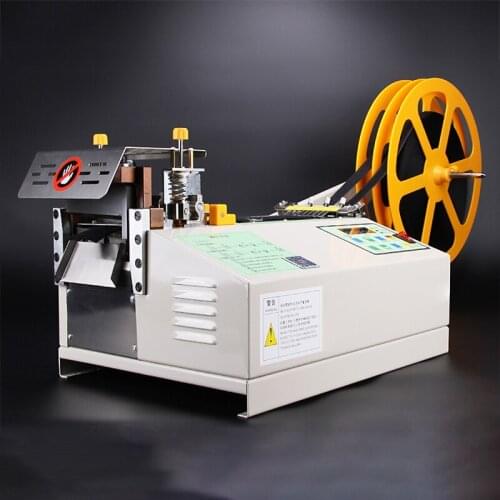 986T automatic cold Cloth belt cutting machine, Non-woven cloth, ear band, magic adhesive tape webbing elastic belt cutting