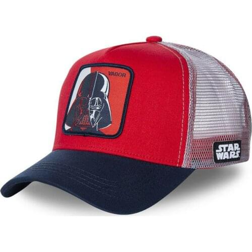 New Brand Anime Star Wars Mickey Snapback Cotton Baseball Cap Men Women Hip Hop Dad Mesh Trucker Hat Dropshipping