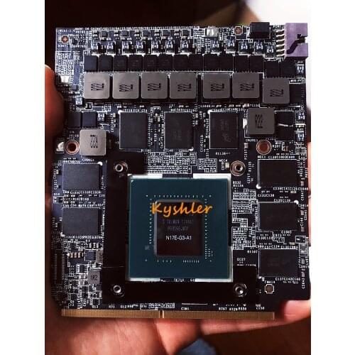 GTX1080M GTX 1080M GDDR5 8GB N17E-G3-A1 Graphics Video Card With X-Bracket For MSI GT73 GT75