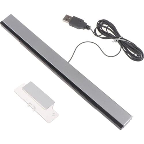 Game accessories/Wii Sensor Bar Wired Receivers IR Signal Ray USB Plug Replacement for NS Remote