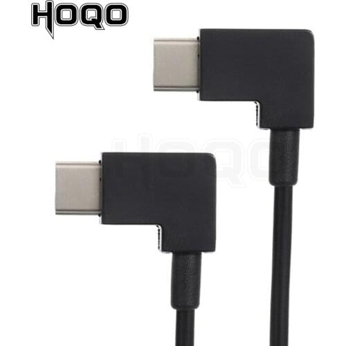 90 Degree right angle USB3.1 Type-c male to right angle Type-c male data cable 30cm for FPV DJI Mavic Pro Platinum Accessories