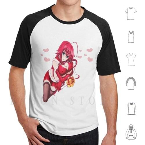 High School Dxd Rias Hot T Shirt Print For Men Cotton New Cool Tee Anime High School Dxd Highschooldxd High School Dxd Saison 4
