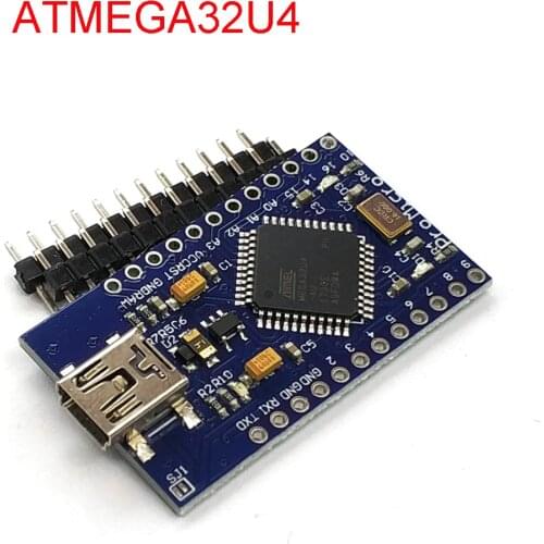 Mini USB ATmega32U4 Pro Micro 5V 16MHz Board Module /Leonardo ATMega 32U4 Controller Pro-Micro Replace Pro Mini For Arduino